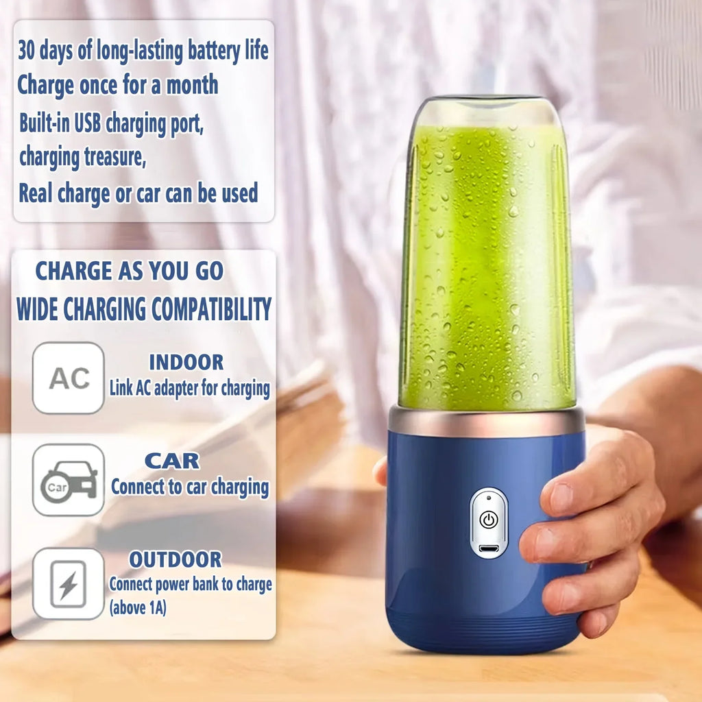 Mixeur Portable 400 ml – Rechargeable USB !