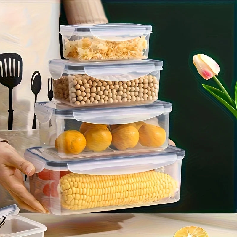 Lot de 8 Boîtes de Conservation Hermétiques FreshMix