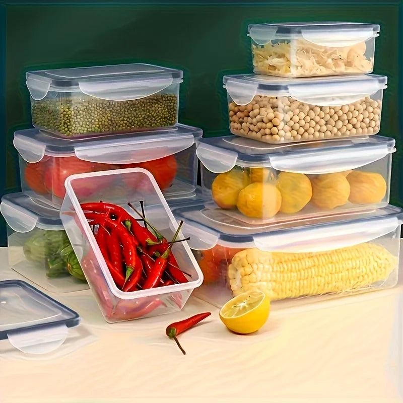 Lot de 8 Boîtes de Conservation Hermétiques FreshMix