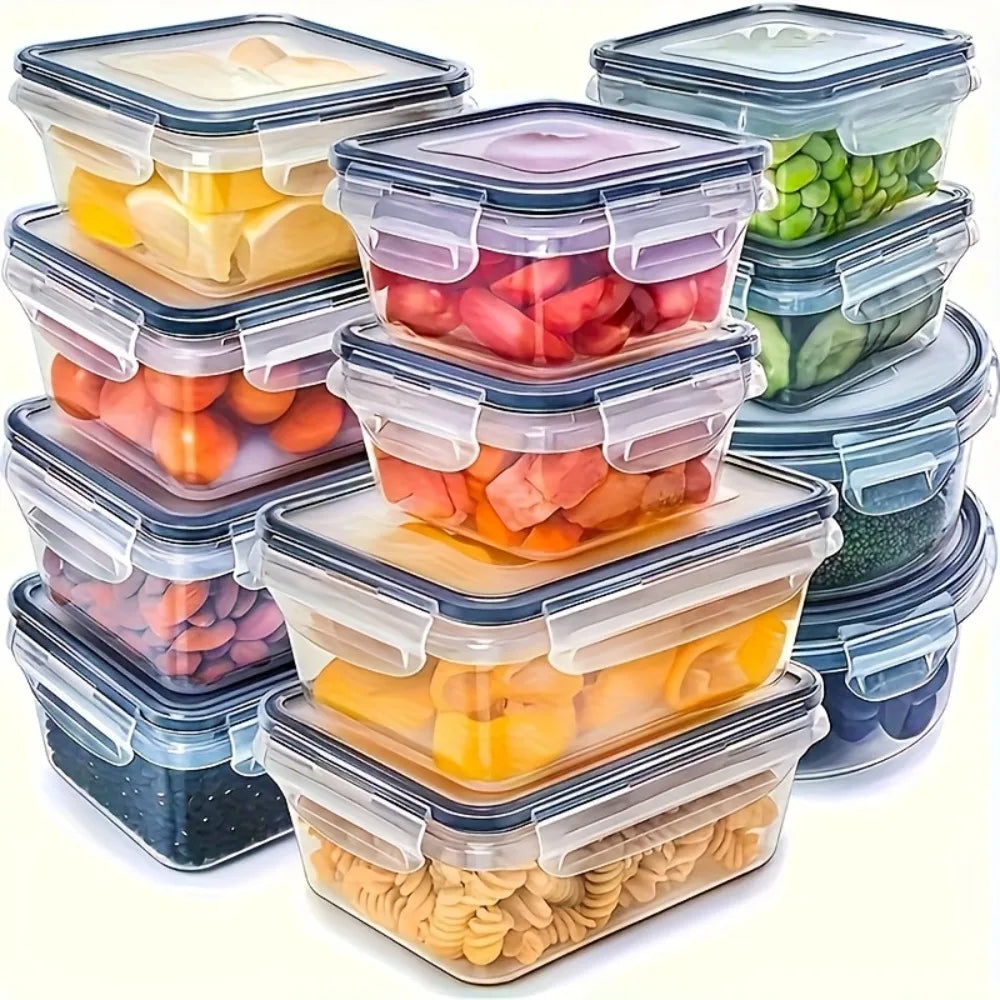 Lot de 8 Boîtes de Conservation Hermétiques FreshMix