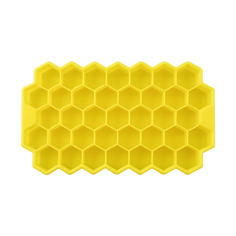 Bac à glaçons en silicone amovible 37 cases, avec couvercle amovible en silicone