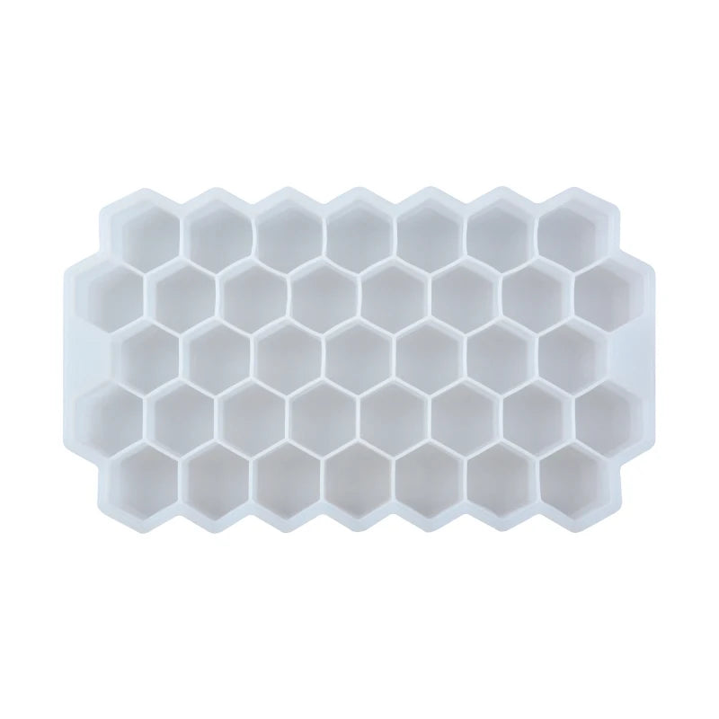 Bac à glaçons en silicone amovible 37 cases, avec couvercle amovible en silicone
